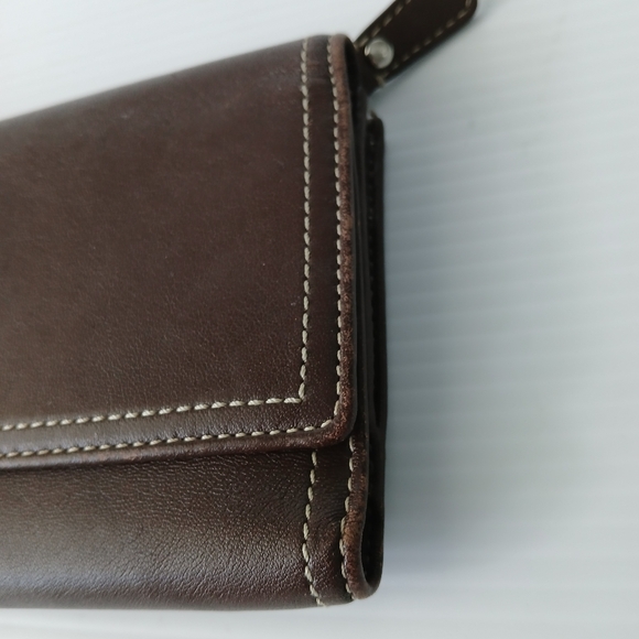 Coach Brown Leather Wallet - Picture 4 of 13